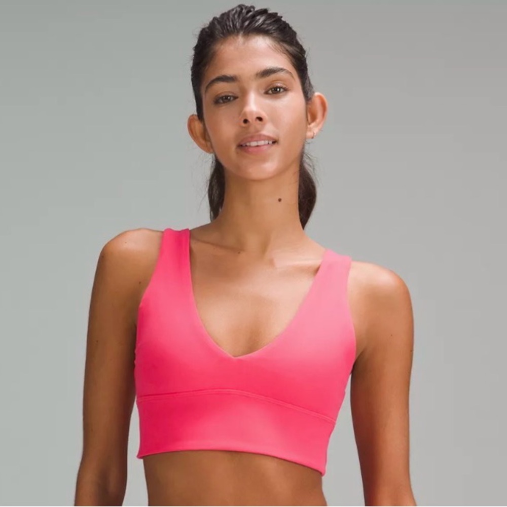 lululemon athletica Vibrant Pink Sports Bra